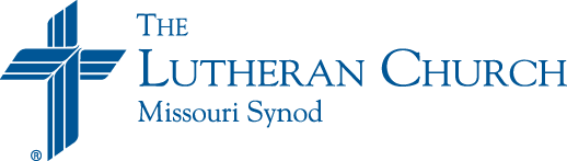 the logo for the Lutheran Church Church Missouri Synod